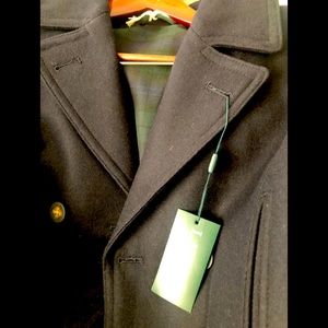RALPH LAUREN Luke Big And Tall Classic Peacoat 42L